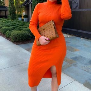 🧡H&M Rib-Knit Dress🧡